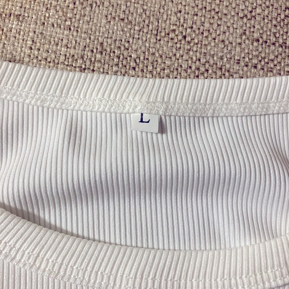 American USA red white blue crop top - Picture 2 of 3